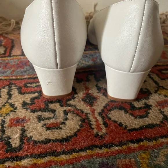 Maryam Nassir Zadeh White and Black Platform Shoes - Picture 4 of 7